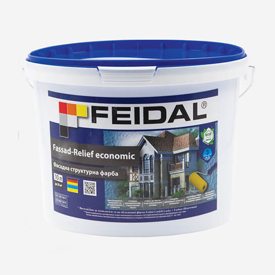 Feidal Fassad-Relief economic фасадная рельефная краска 10л