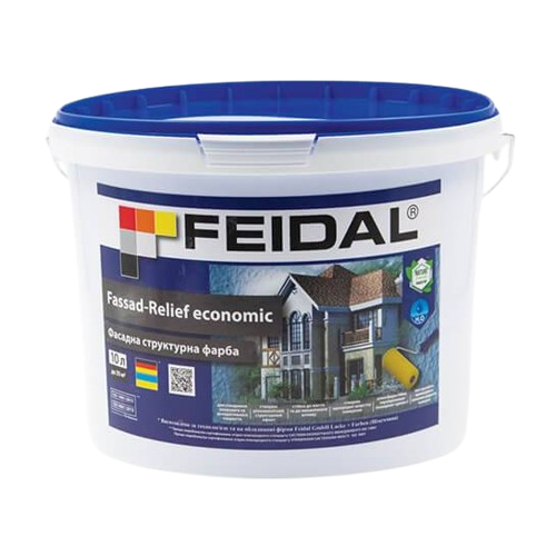 Feidal Fassad-Relief economic фасадная рельефная краска 10л