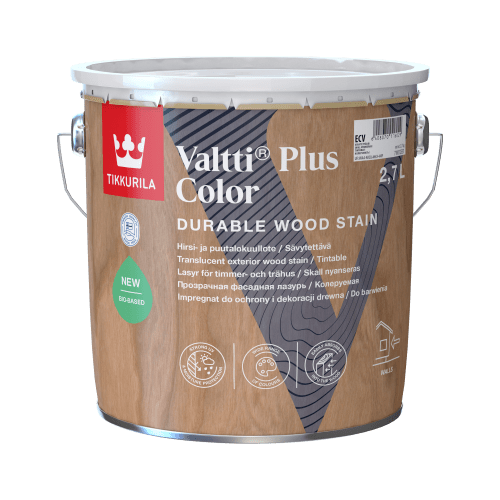 Tikkurila Valtti Plus Color фасадна блакить для дерева 2,7л