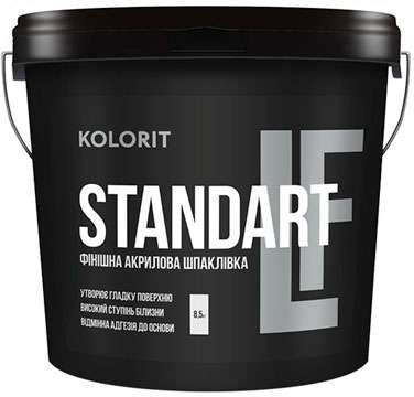 Kolorit Standart LF финишная шпаклевка для стен и потолков 17кг