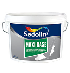 SADOLIN MAXI BASE шпаклевка для заполнения трещин 10л