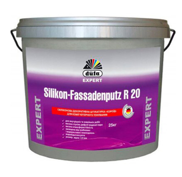 Dufa Silikon-Fassadenputz R 20 штукатурка для фасада 25кг