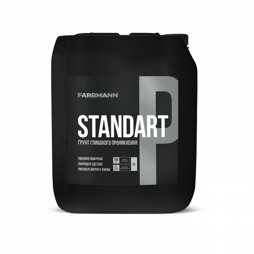 Farbmann Standart P ґрунтовка глибокого проникнення 10л