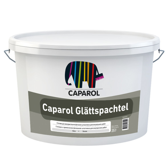 Caparol Glattspachtel дисперсионная шпаклевка для внутренних работ 25кг
