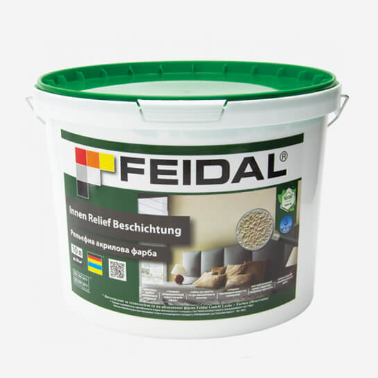 Feidal Innen Relief Beschichtung рельефная краска для внутренних работ 10л