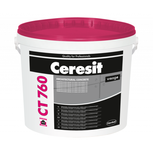 Ceresit CT 760 штукатурка архитектурный бетон 20кг