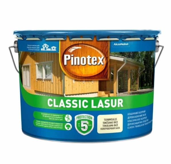 Pinotex Classic Lasur захисне просочення для деревини