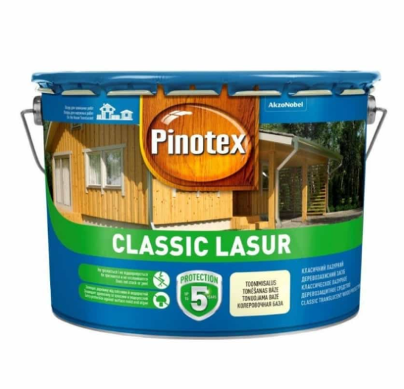 Pinotex Classic Lasur захисне просочення для деревини