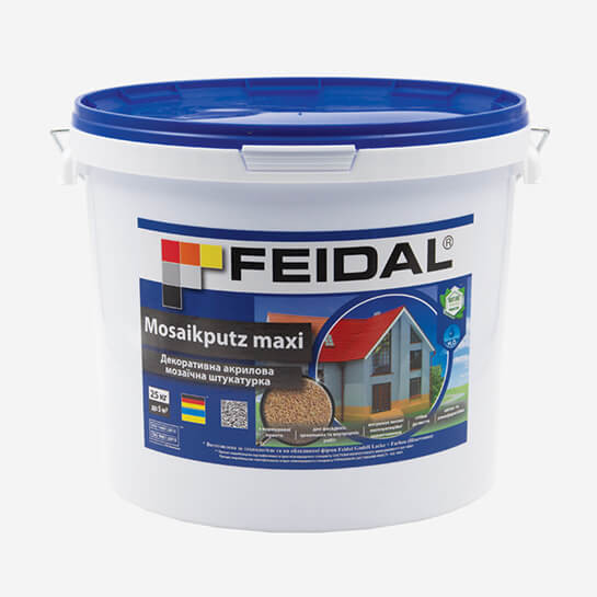 Feidal  Mosaikputz Maxi мозаичная штукатурка для цоколей здания