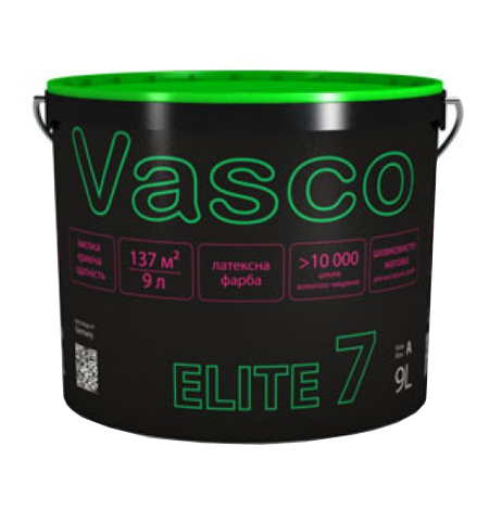 Vasco ELITE 7 краска для сухих помещений 9л