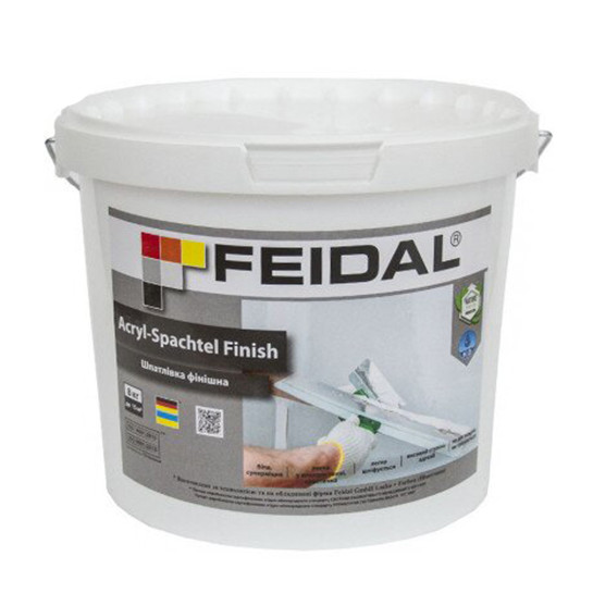 Feidal Acryl-Spachtel Finish шпаклевка для стен и потолка 25кг