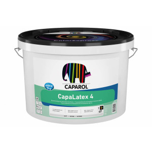 Водоемульсійна матова фарба Caparol CapaLatex 4 біла 2.5л