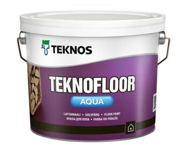 Teknos Teknofloor Aqua напівглянцева водорозчинна фарба 9л