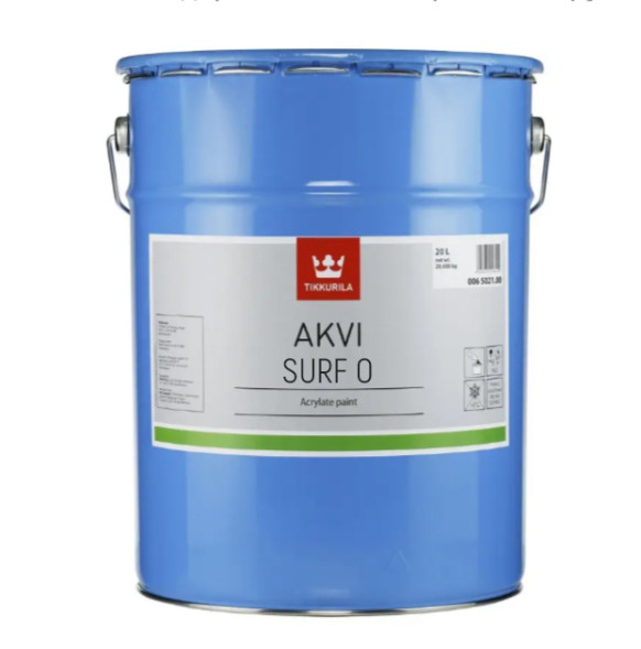 Tikkurila Akvi SURF O грунтовка для обробки будь-яких дерев'яних поверхонь 20л