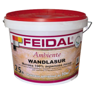 Feidal Ambiente Wandlasur декоративная 100% акриловая лазурь 2,5 л