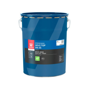 Tikkurila Akvi Top DS 25 быстросохнущая краска для дерева белая