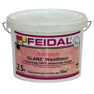 Feidal Ambiente Glanz Wandlasur декоративна блакить для рельєфних поверхонь 2,5л