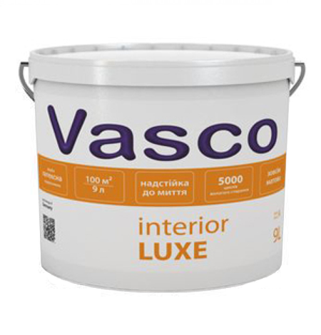 Vasco interior Luxe краска для стен 9л