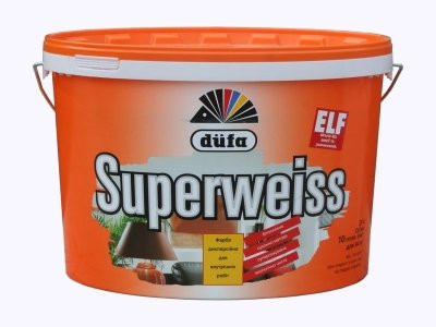 Dufa Superweiss D4 супербіла інтер'єрна фарба 10л