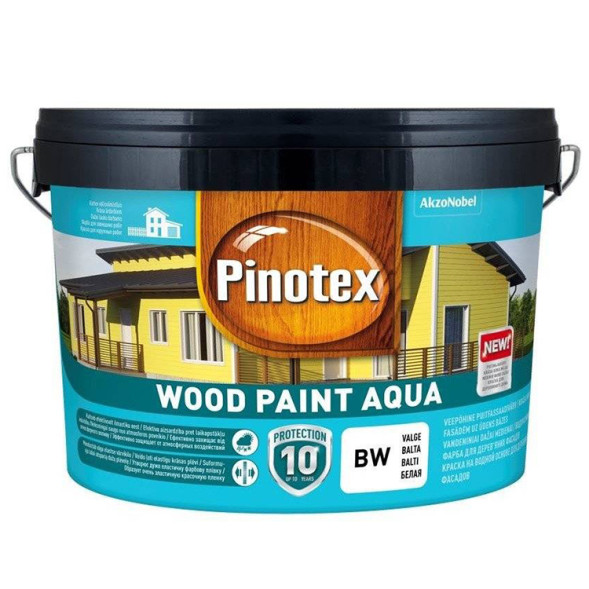 Pinotex Wood Paint Aqua фарба на водяній основі для дерева