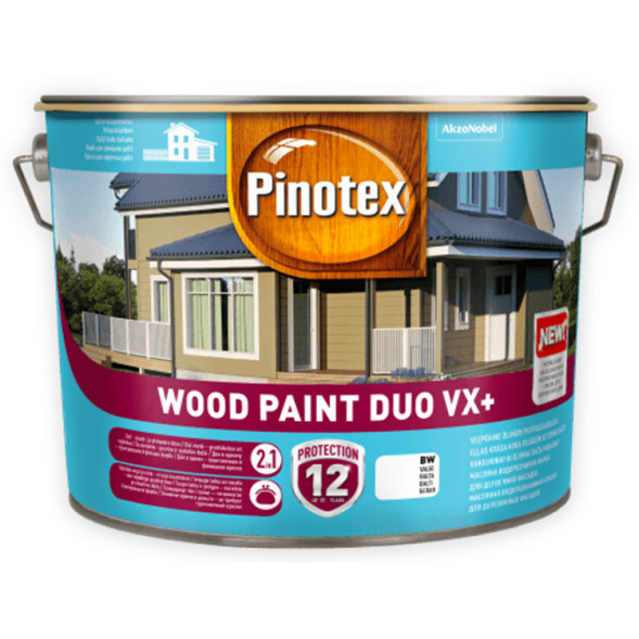 Pinotex Wood Paint Duo VX+ олійна фарба для дерев'яних фасадів