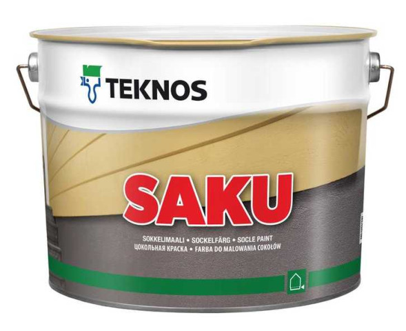 Teknos Saku матовая дисперсионная краска для стен 9л