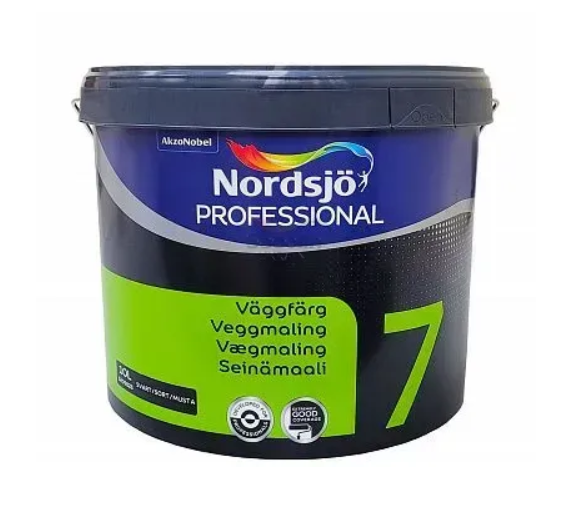 Sadolin Professional 7 Svart інтер'єрна латексна фарба