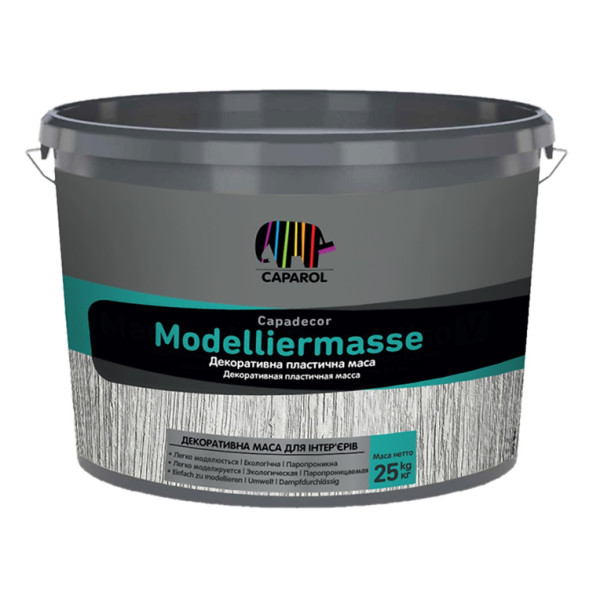 Caparol Modelliermasse интерьерная фактурная шпаклевка 25кг