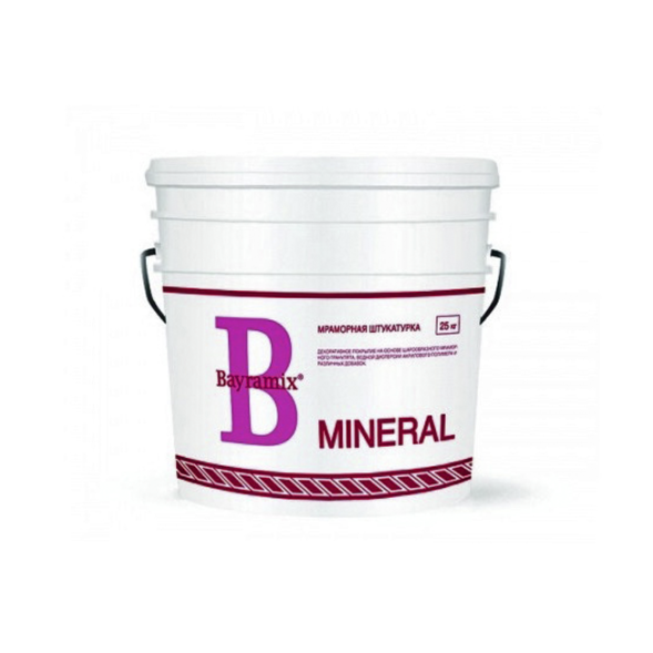 Bayramix mineral штукатурка із мармурової крихти 25кг