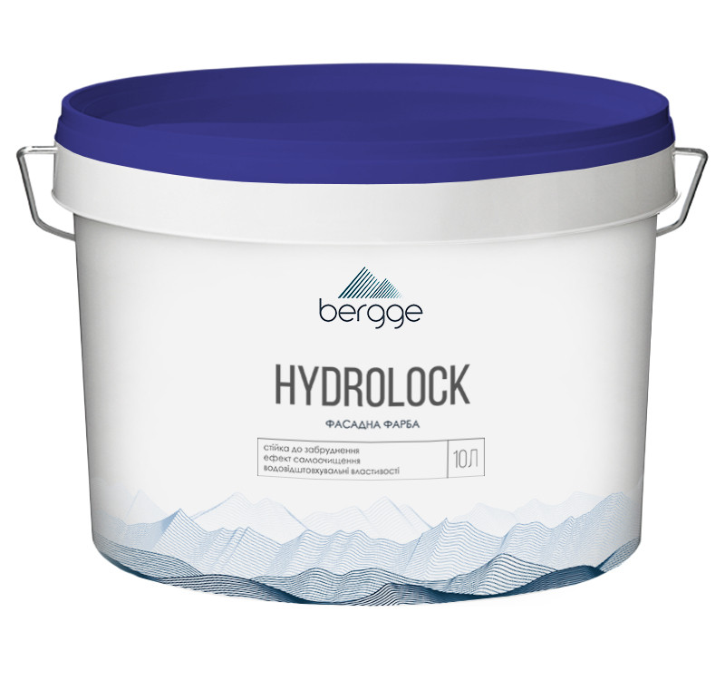 Bergge HydroLock фасадная краска 10л