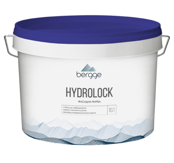 Bergge HydroLock фасадная краска 10л