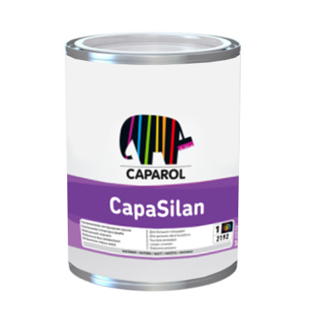 Краска интерьерная Caparol CapaSilan глубокий мат белая 1л