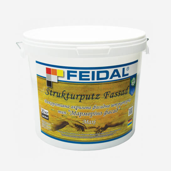 Feidal Strukturputz Fassad maxi декоративна штукатурка фасадна 20кг
