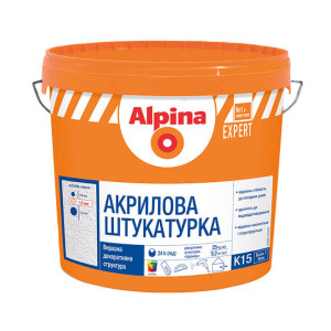 Alpina EXPERT Акриловая штукатурка для фасадов 25кг