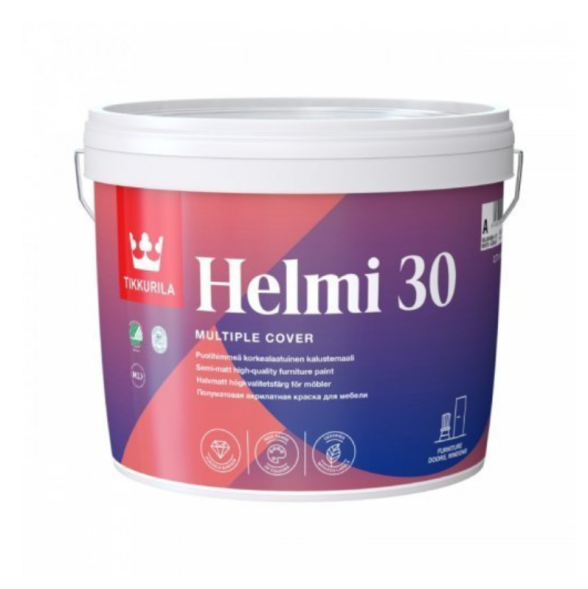 Tikkurila Helmi 30 краска для мебели полумат