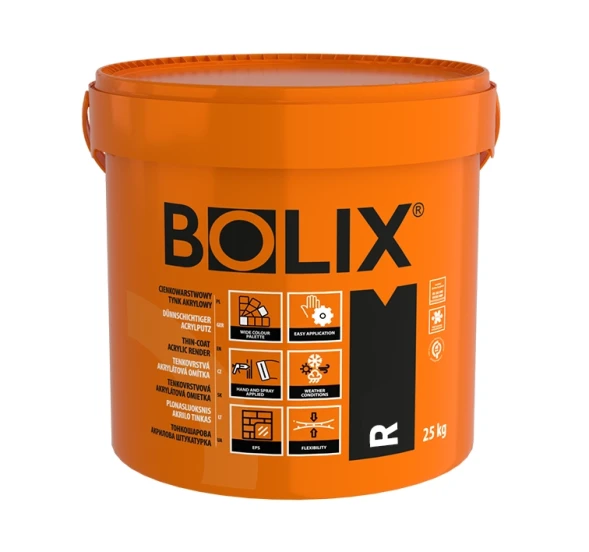 BOLIX R акриловая штукатурка «короед R 25» 25кг