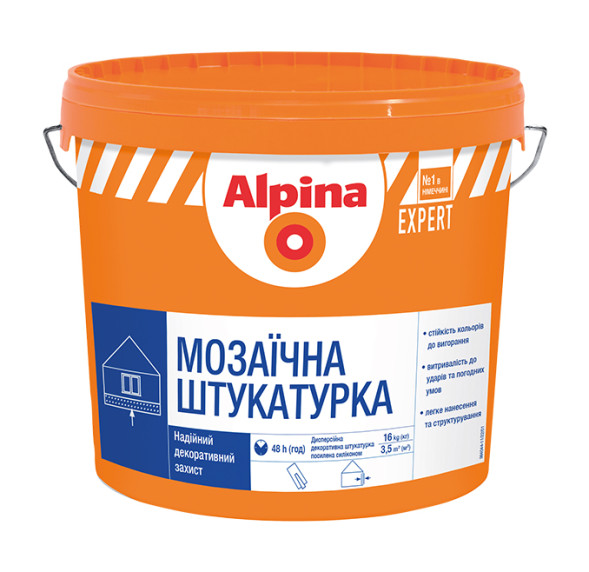 Alpina EXPERT Мозаичная штукатурка для наружных работ 16кг