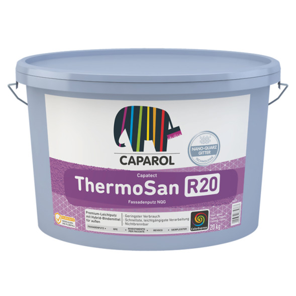 Caparol ThermoSan Fassadenputz NQG K 15 штукатурка 20кг