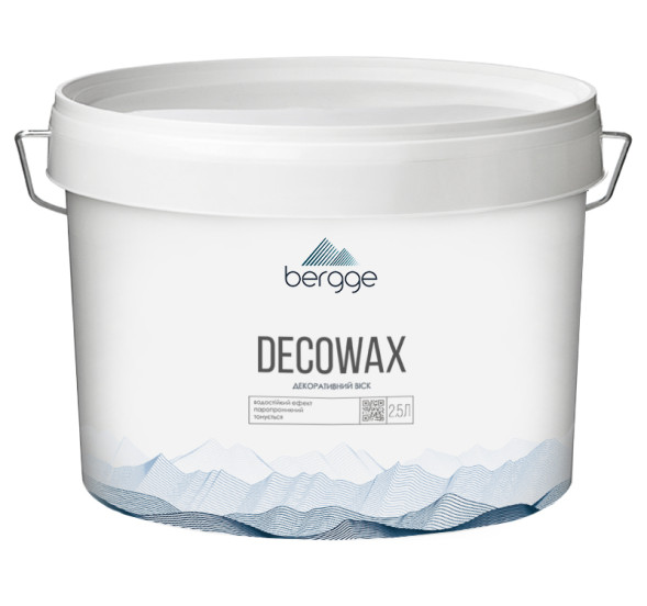 Bergge Decowax віск для декоративної штукатурки