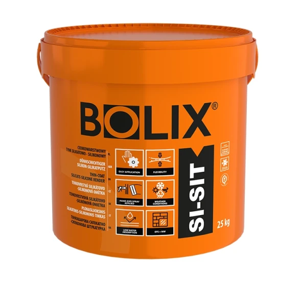 BOLIX SI-SIT KA силикон-силикатная штукатурка «барашек K 20» 25кг