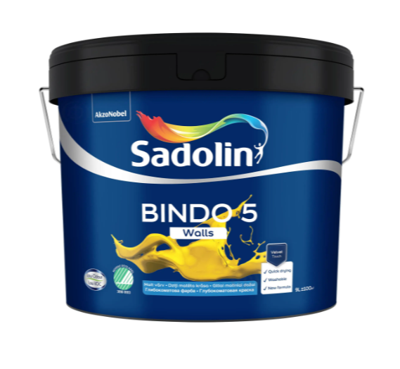 Sadolin Bindo 5 фарба для стін