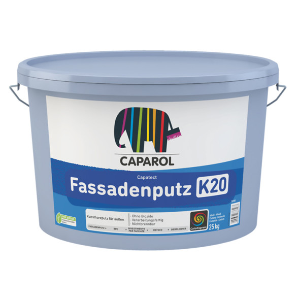 Акриловая фасадная штукатурка Caparol Capatect-Fassadenputz К15 25кг