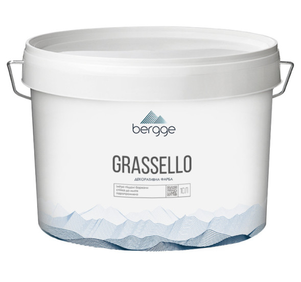Bergge Grassello декоративная краска с песком