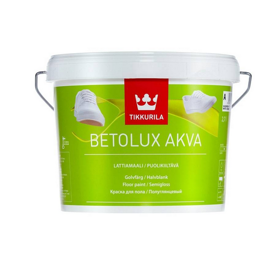 Tikkurila Betolux Akva краска для пола полиуретано-акрилатная 2.7л