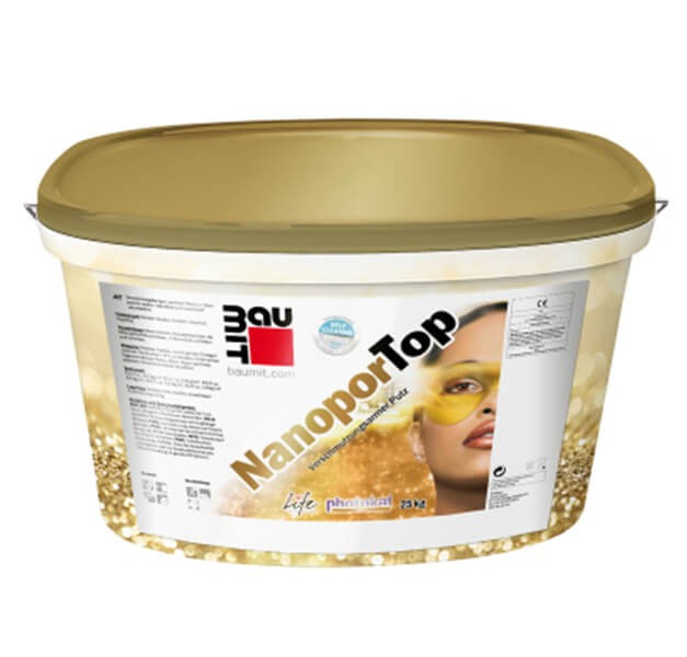 Baumit NanoporTop фасадная декоративная штукатурка 25 кг