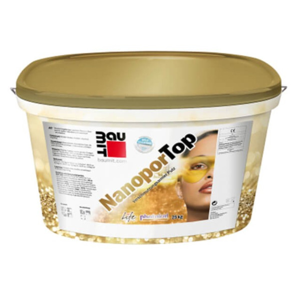 Baumit NanoporTop фасадная декоративная штукатурка 25 кг