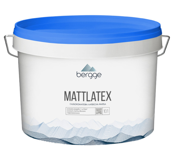 Bergge Mattlatex глубоко-матовая латексная краска