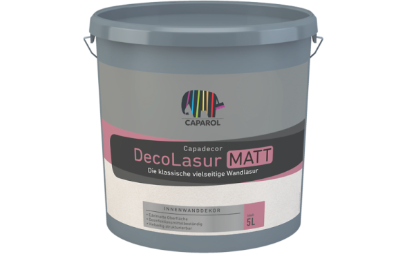 Caparol DecoLasur Matt матова фарба для житлових приміщень 2.5л