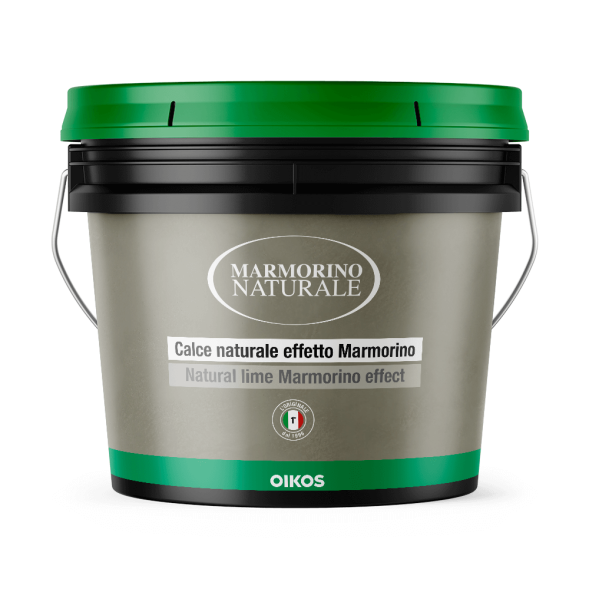 Oikos Marmorino Naturale декоративне покриття під мармур для фасаду та інтер&amp;#39;єру 20кг