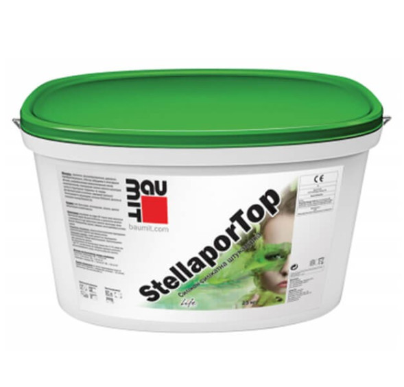 Baumit StellaporTop фінішна фасадна штукатурка 25кг